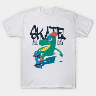 Skate dino T-Shirt